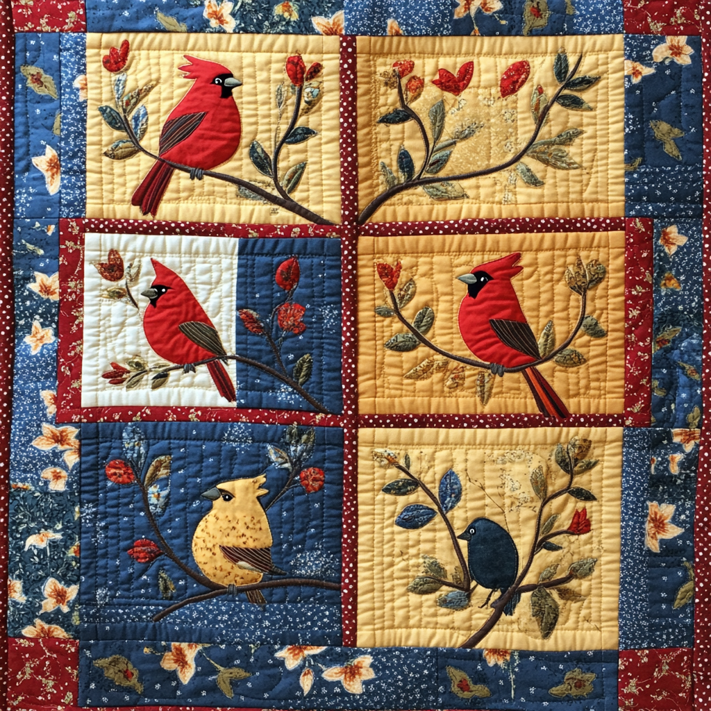 Cardinal DAI130824075 Quilt Blanket