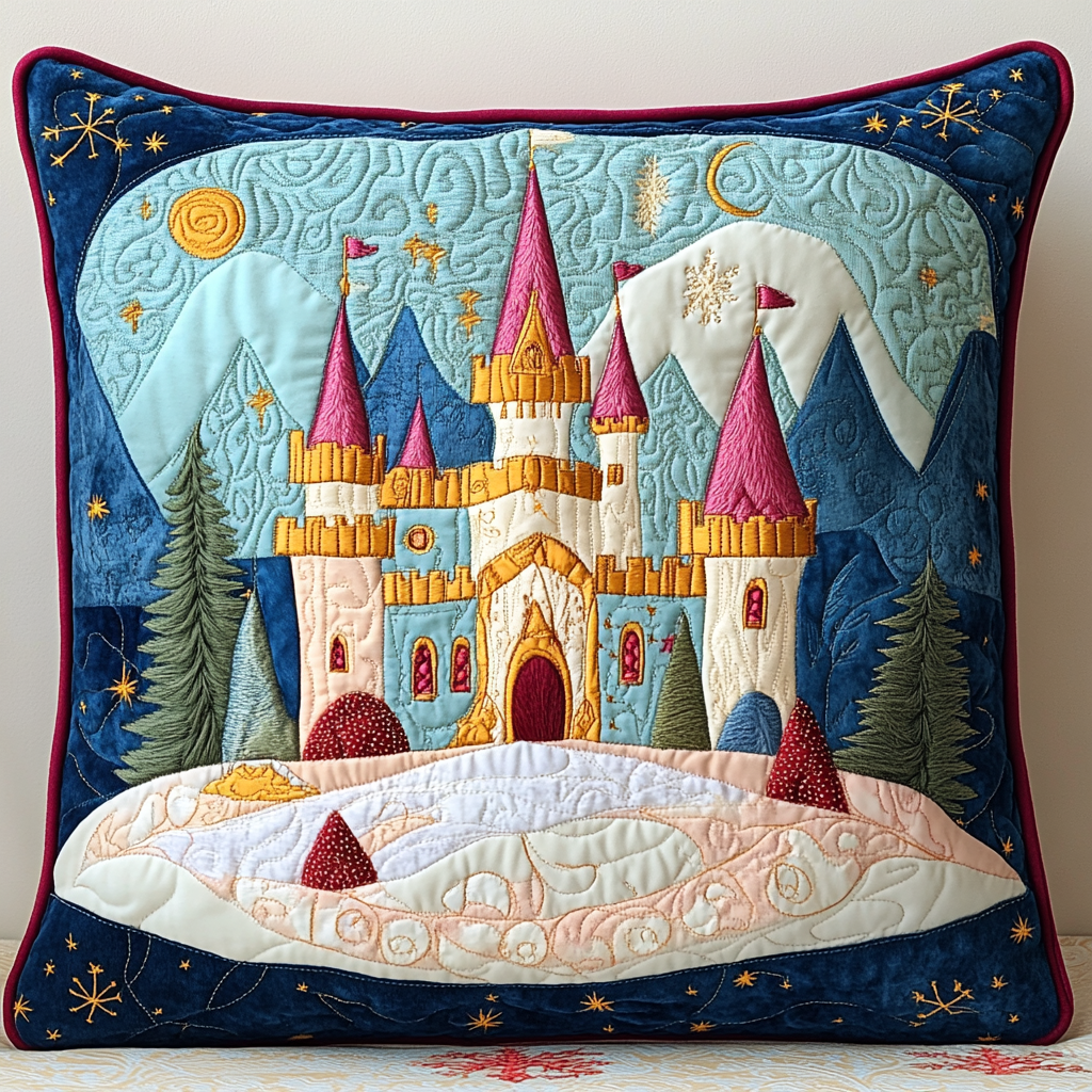 Castle DAI281124013 Quilted Pillow Case