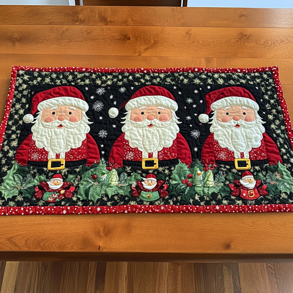 Christmas Santa TAI040924416 Quilted Placemats