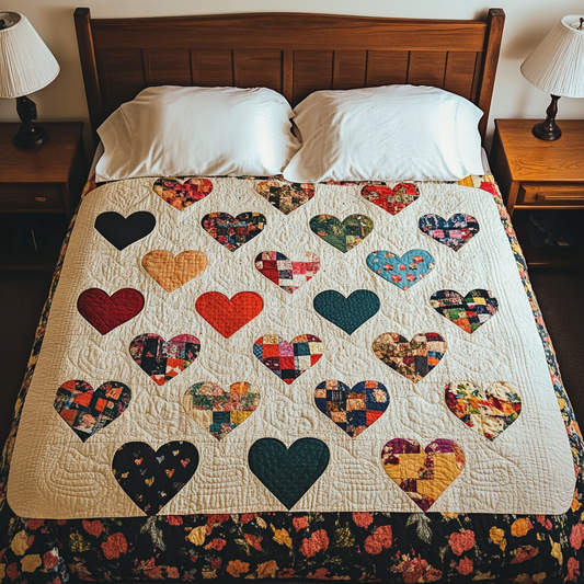 Heart TAI151024406 Quilt Blanket