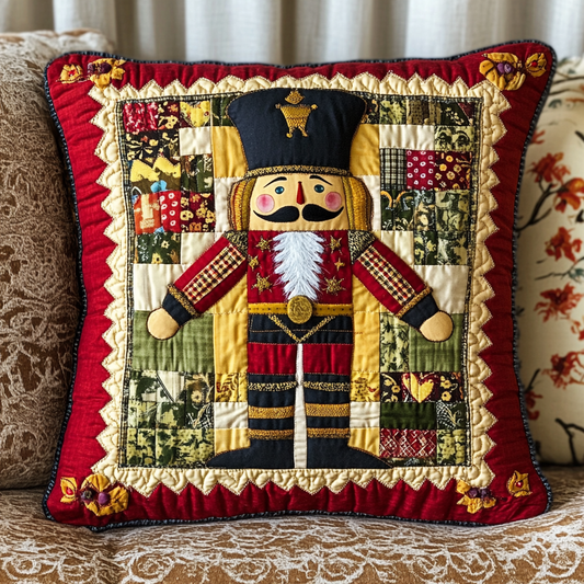 Christmas Nutcracker TAI141124392 Quilted Pillow Case