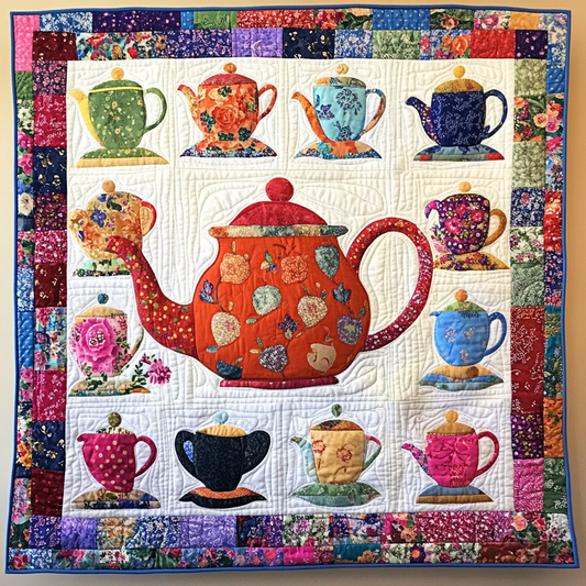 Teapot TAI041024385 Quilt Blanket