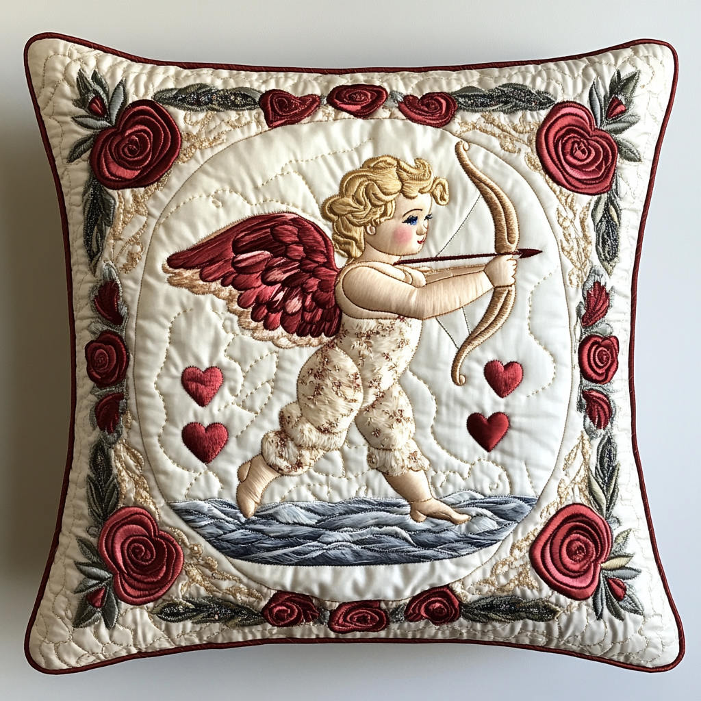 Cupid DAI241224036 Quilted Pillow Case