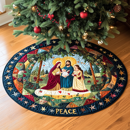 Nativity Scene TAI041024039 Quilted Tree Skirt