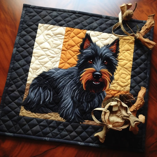 Scottie TAI260224070 Quilted Placemats