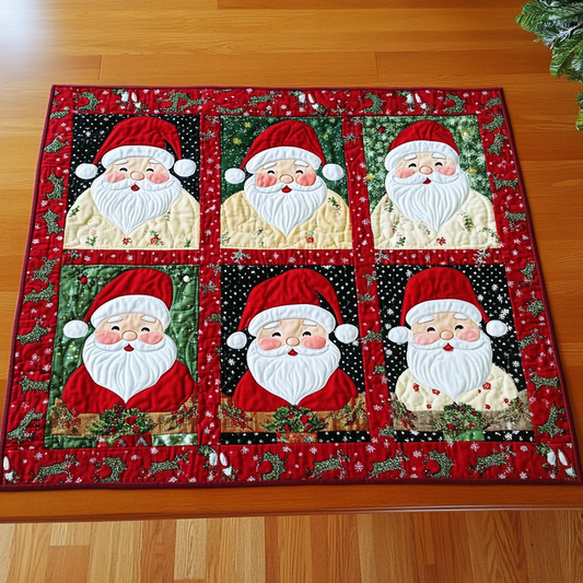 Christmas Santa TAI040924424 Quilted Placemats