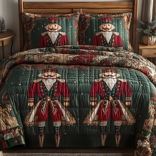 Christmas Nutcracker TAI201124066 Quilt Bedding Set