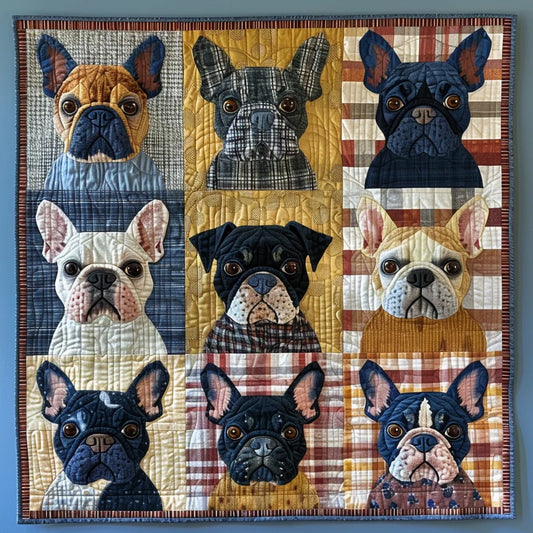 French Bulldog TAI280224133 Quilt Blanket