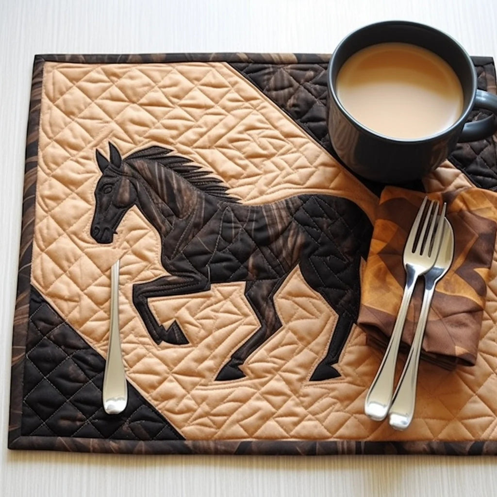 Horse TAI30112326 Quilted Placemats