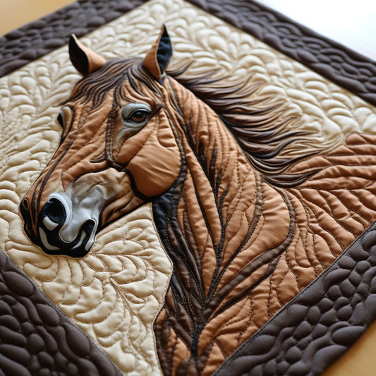 Horse TAI260224238 Quilted Placemats