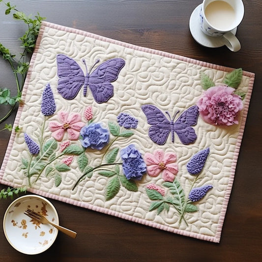 Butterfly TAI040124233 Quilted Placemats