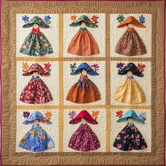 Sunbonnet Sue DAI040924234 Quilt Blanket