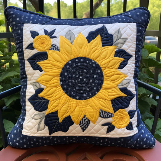 Sunflower TAI060324063 Quilted Pillow Case