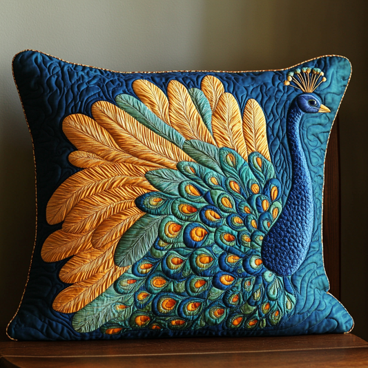 Peacock DAI090125375 Quilted Pillow Case