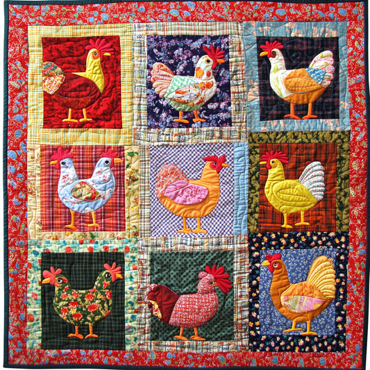 Chicken DAI130824014 Quilt Blanket