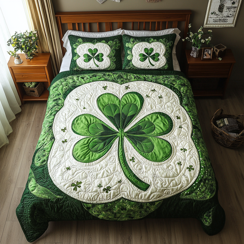 Shamrock DAI280824132 Quilt Bedding Set