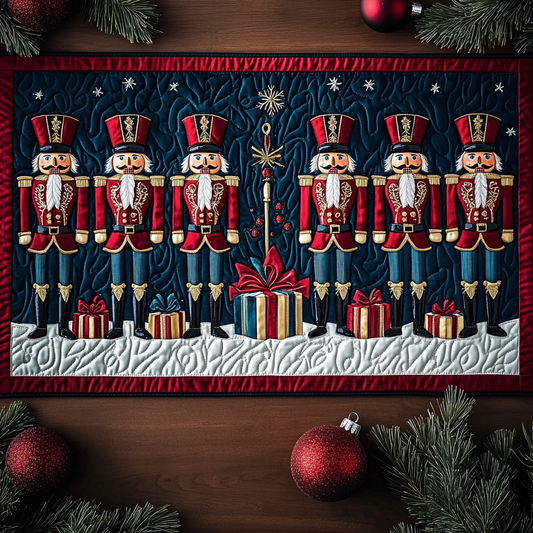 Christmas Nutcracker TAI101224573 Quilted Table Runner