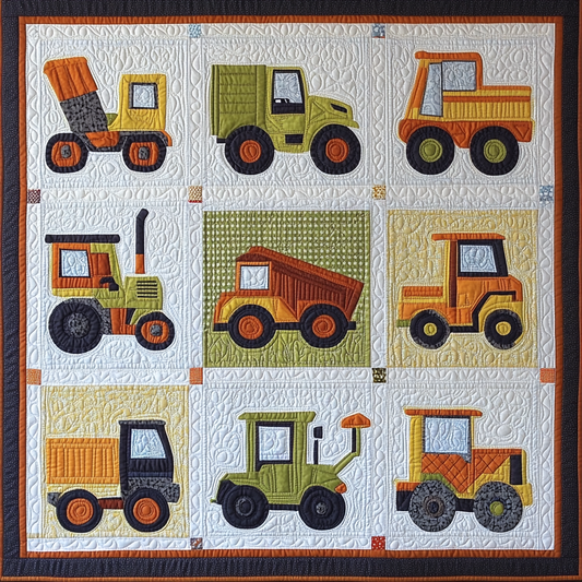 Vehicles DAI110225054 Quilt Blanket