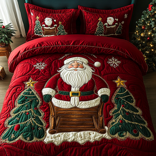 Christmas Santa TAI201124095 Quilt Bedding Set