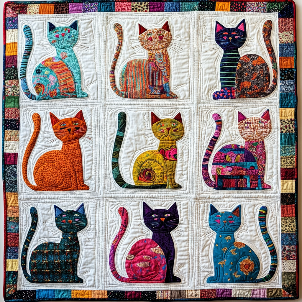 Cat TAI260924130 Quilt Blanket