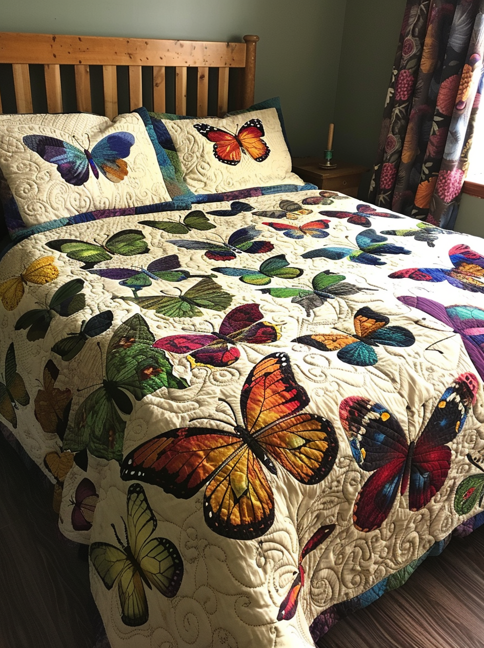 Butterfly TAI251124122 Quilt Bedding Set