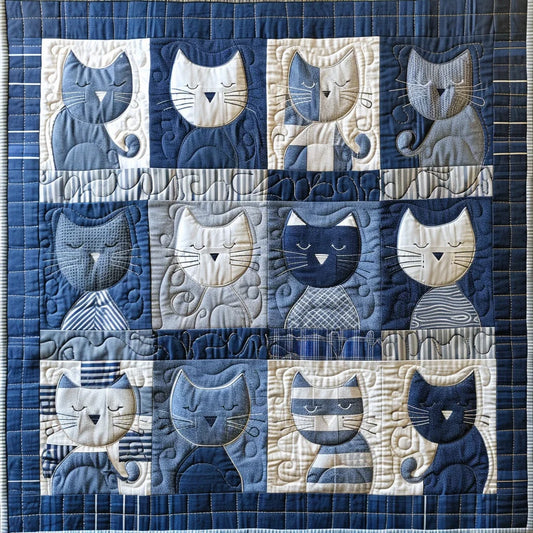 Cat TAI240424064 Quilt Blanket