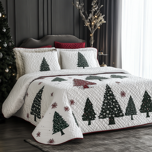 Christmas Tree TAI040924295 Quilt Bedding Set