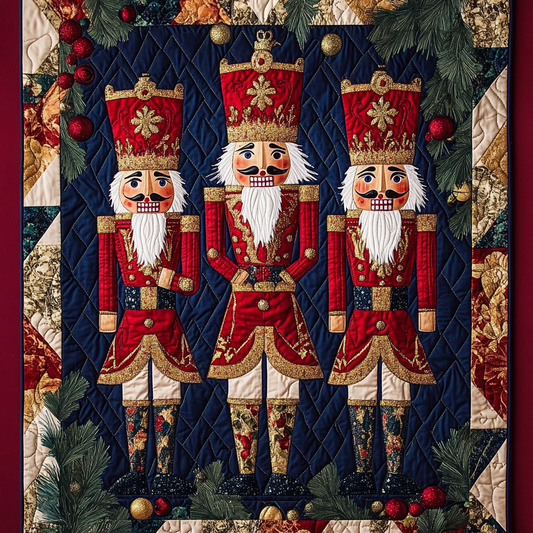 Christmas Nutcracker TAI101224556 Quilted Placemats