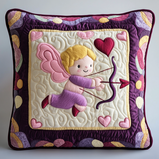 Cupid DAI241224039 Quilted Pillow Case