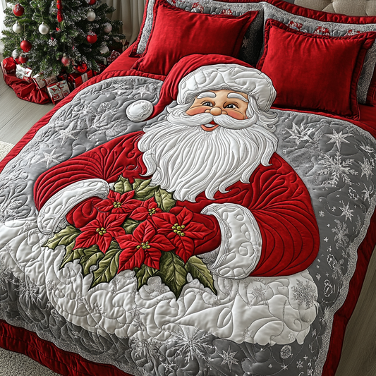 Christmas Santa TAI141124189 Quilt Bedding Set