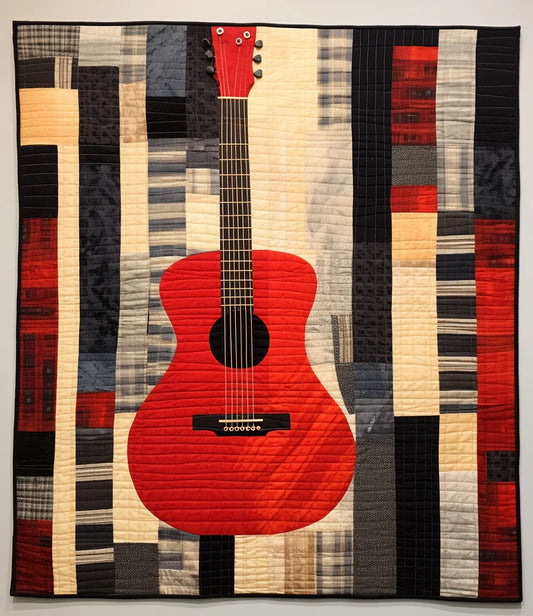 Guitar TAI07122301 Quilt Blanket