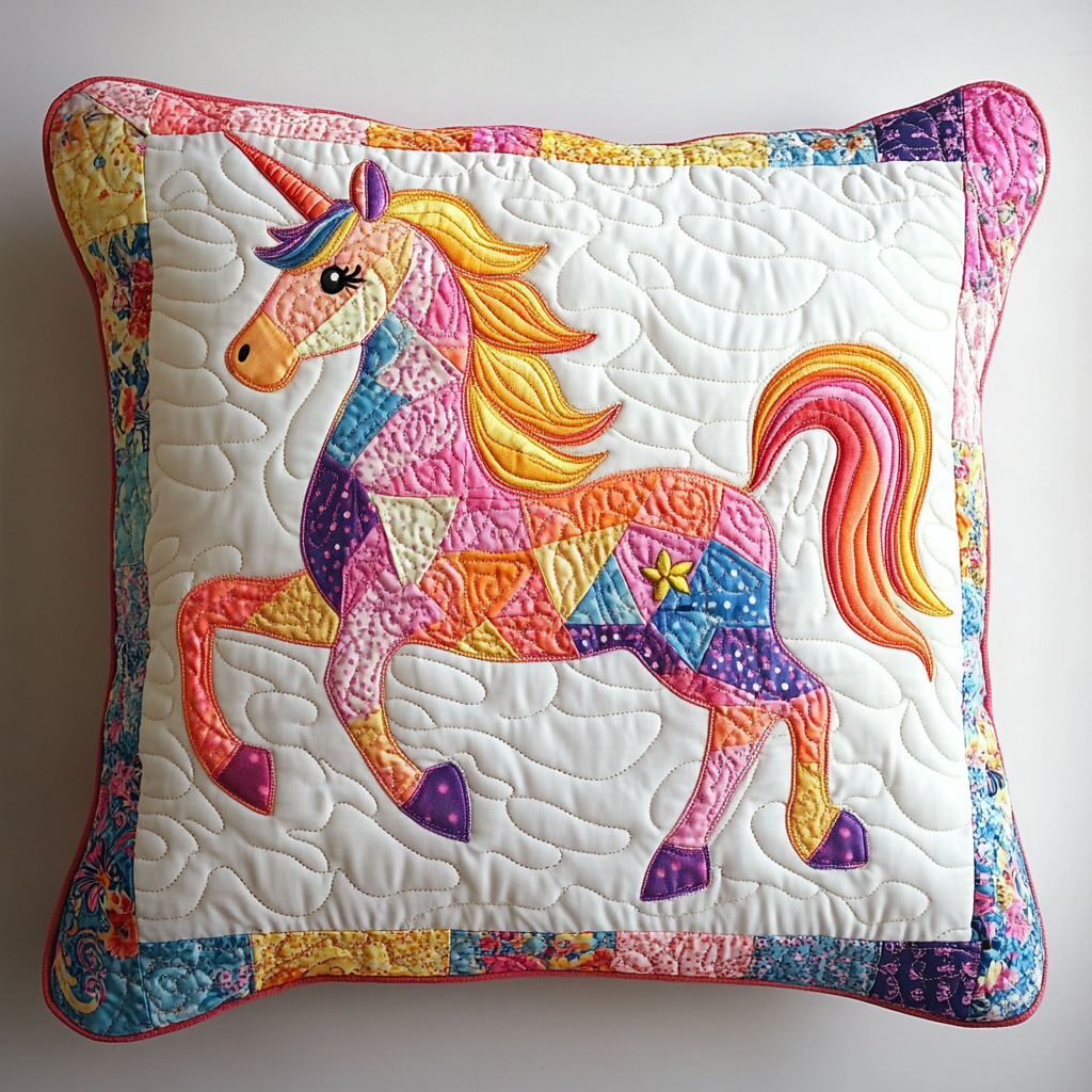 Unicorn DAI181124101 Quilted Pillow Case