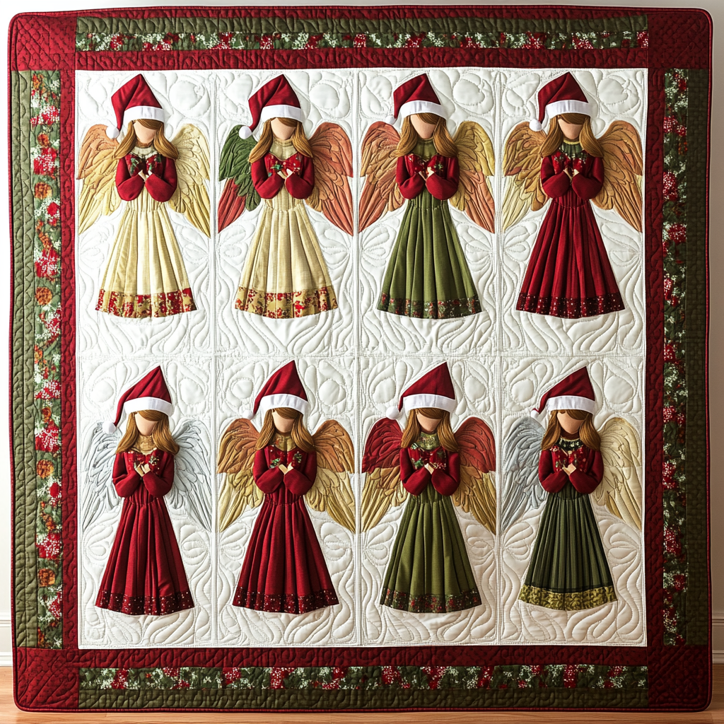 Christmas Angel DAI181124036 Quilt Blanket