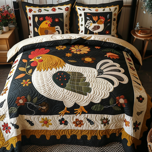 Chicken TAI170724054 Quilt Bedding Set