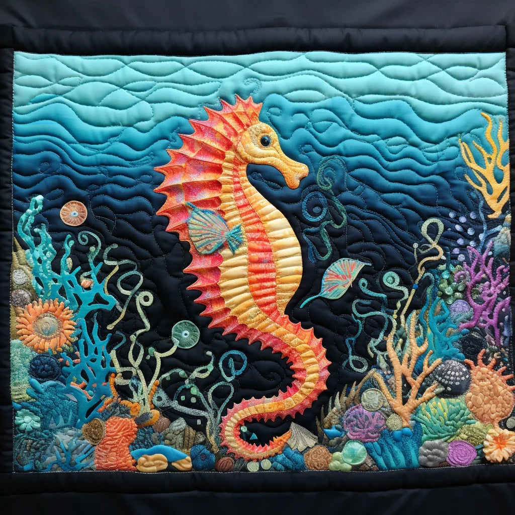 Seahorse TAI040124196 Quilted Placemats