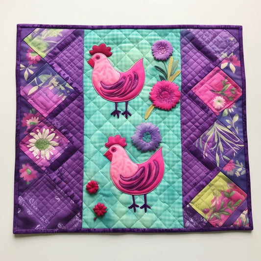 Chicken TAI260224154 Quilted Placemats