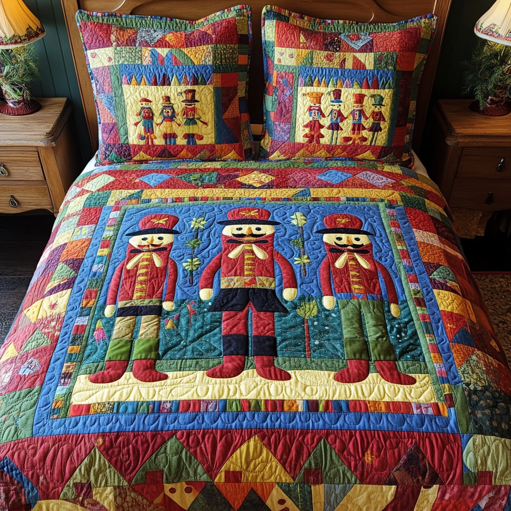 Nutcracker DAI190824265 Quilt Bedding Set