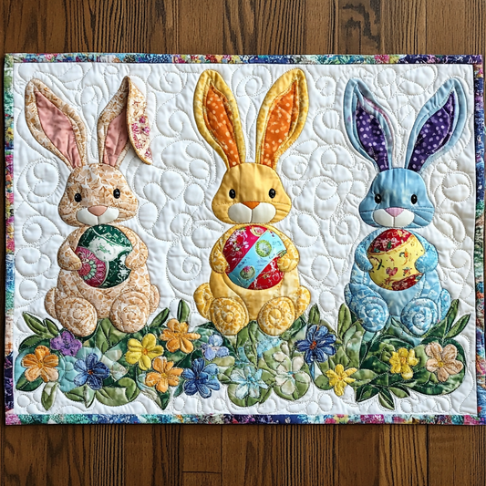 Easter Bunny DAI241224019 Quilted Placemats