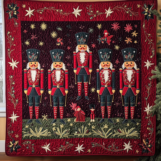 Christmas Nutcracker TAI091024113 Quilt Blanket