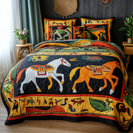 Native Horse TAI080824049 Quilt Bedding Set