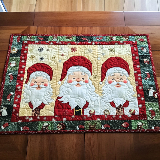 Christmas Santa TAI040924421 Quilted Placemats