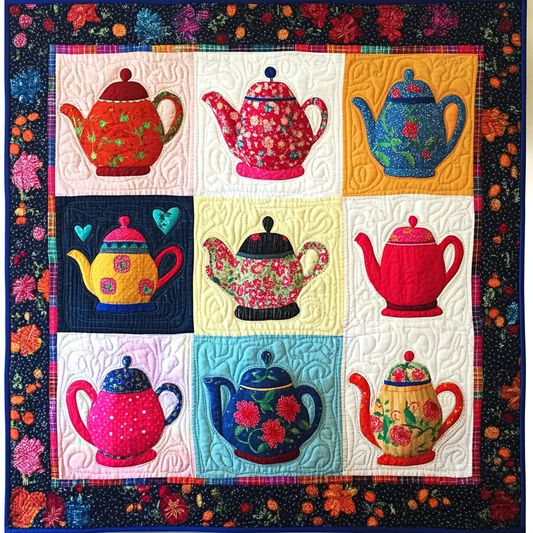 Teapot TAI041024389 Quilt Blanket