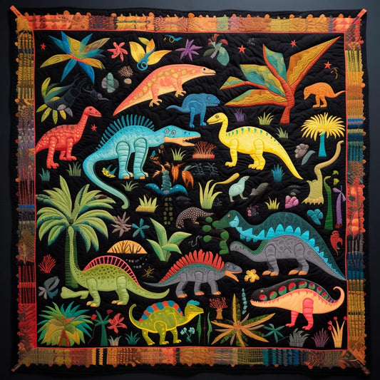 Dinosaur TAI261223071 Quilt Blanket