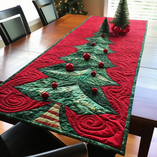 Christmas Tree TAI201223072 Quilted Table Runner