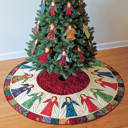 Christmas Angel DAI181124002 Quilted Tree Skirt