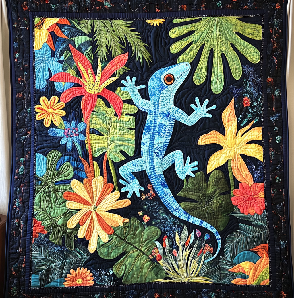 Lizard DAI190225050 Quilt Blanket