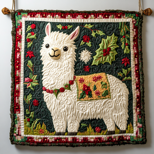 Christmas Alpaca DAI231124009 Quilt Blanket