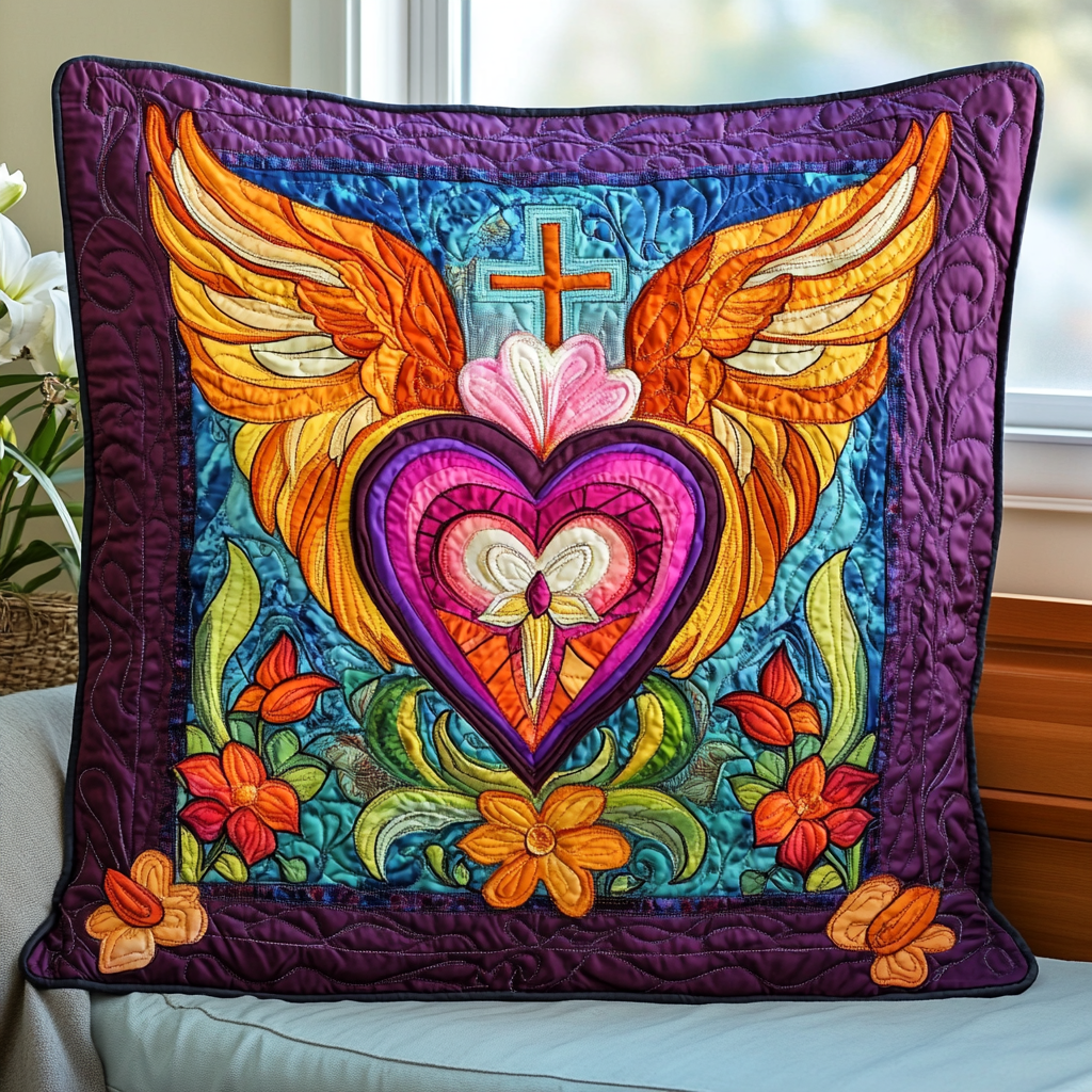 Sacred Heart DAI301224150 Quilted Pillow Case