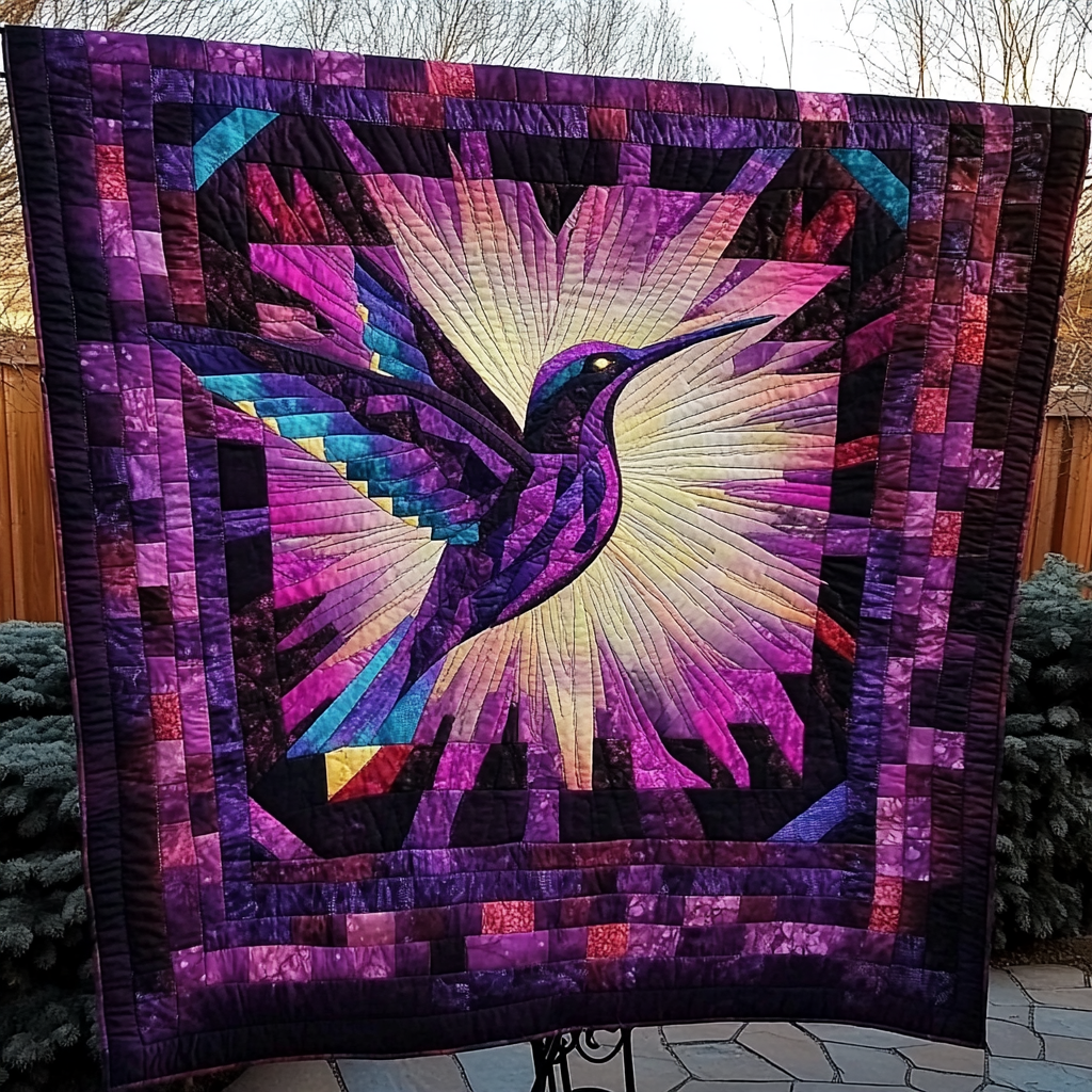 Hummingbird TAI041024492 Quilt Blanket