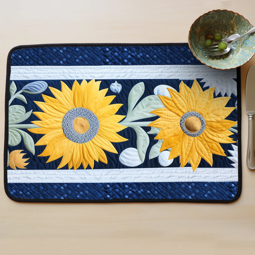 Sunflower TAI31012404 Quilted Placemats